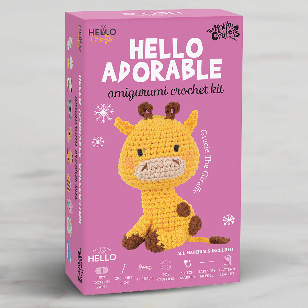 Hello Adorable Amigurumi Kiti - Gracıe The Gıraffe - KC977